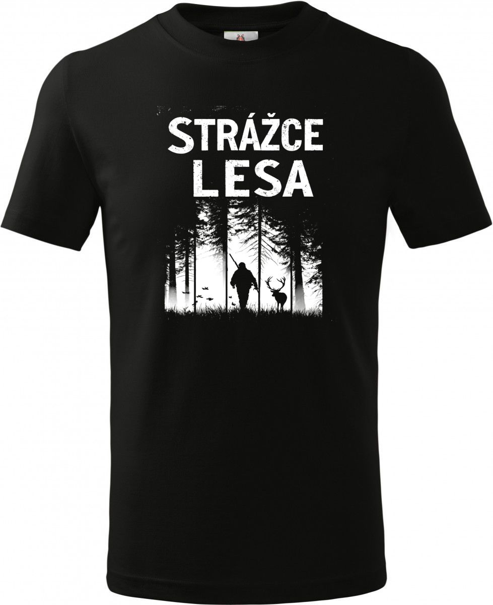 Strážce lesa, bílý potisk