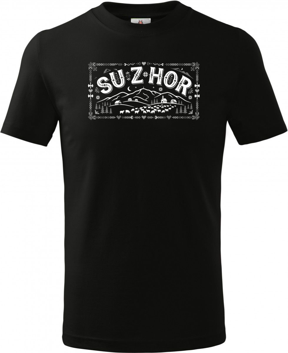 Su z hor, V2, bílý tisk