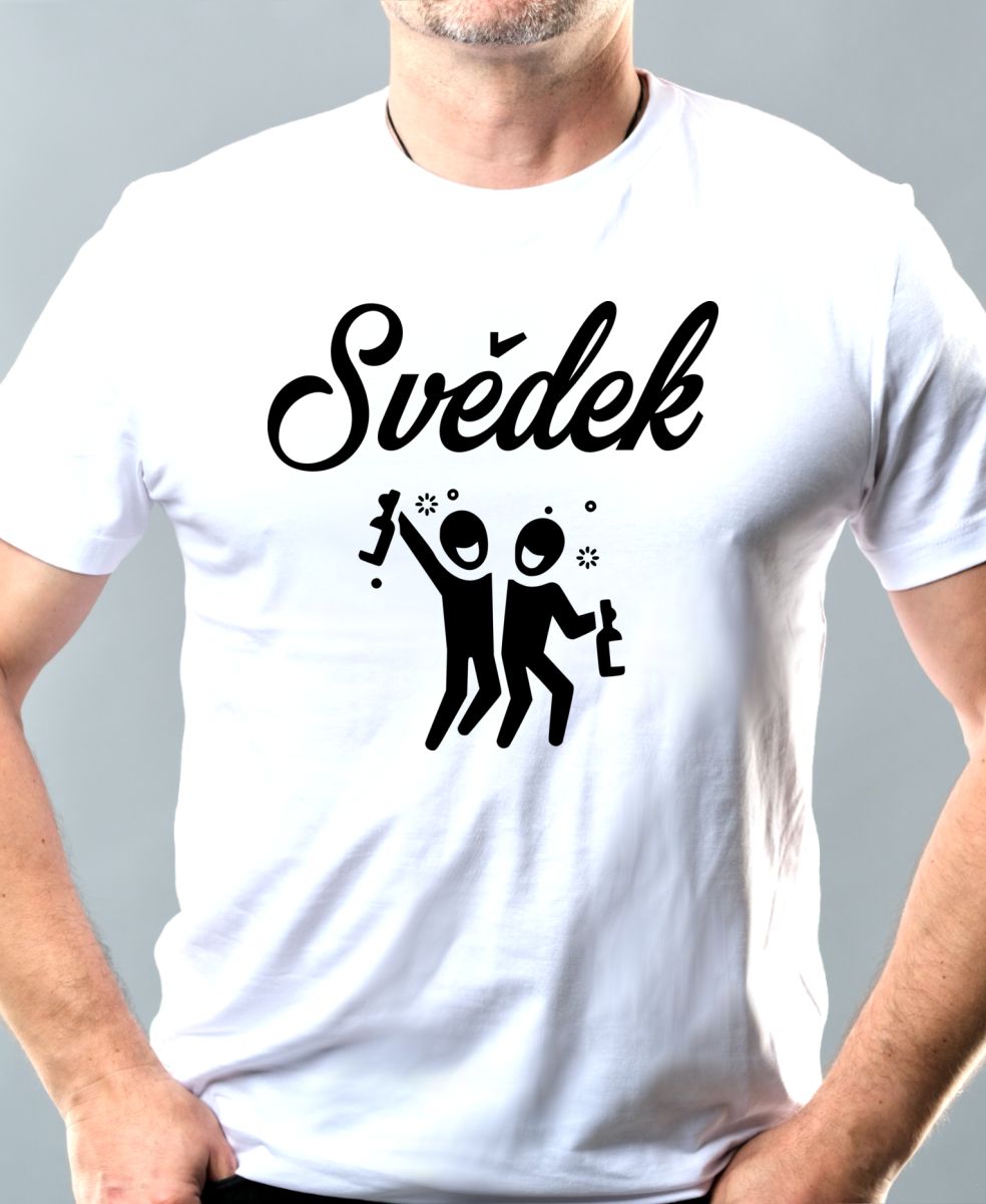 Svědek. Černý tisk Svědek. Černý tisk