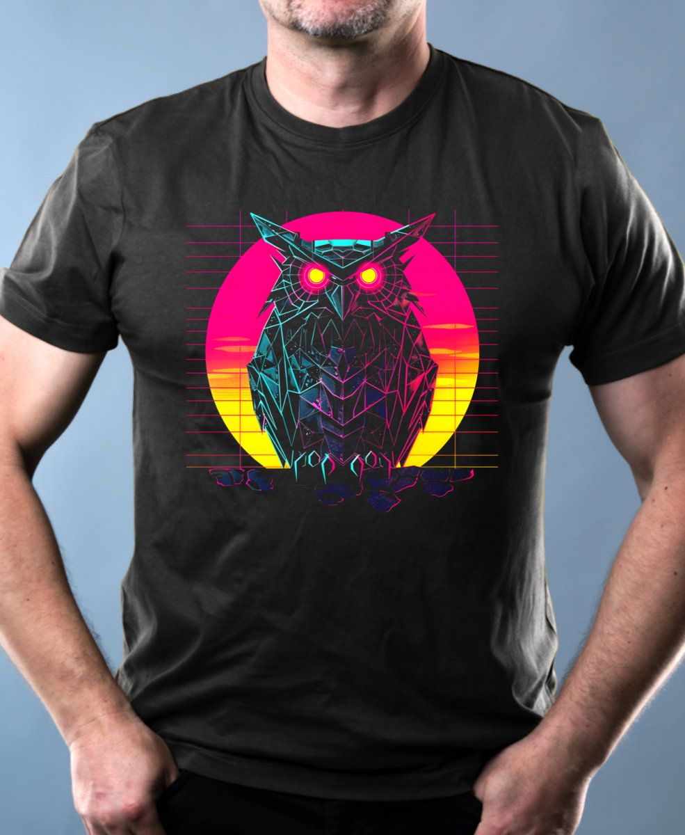 Synthwave sova Synthwave sova