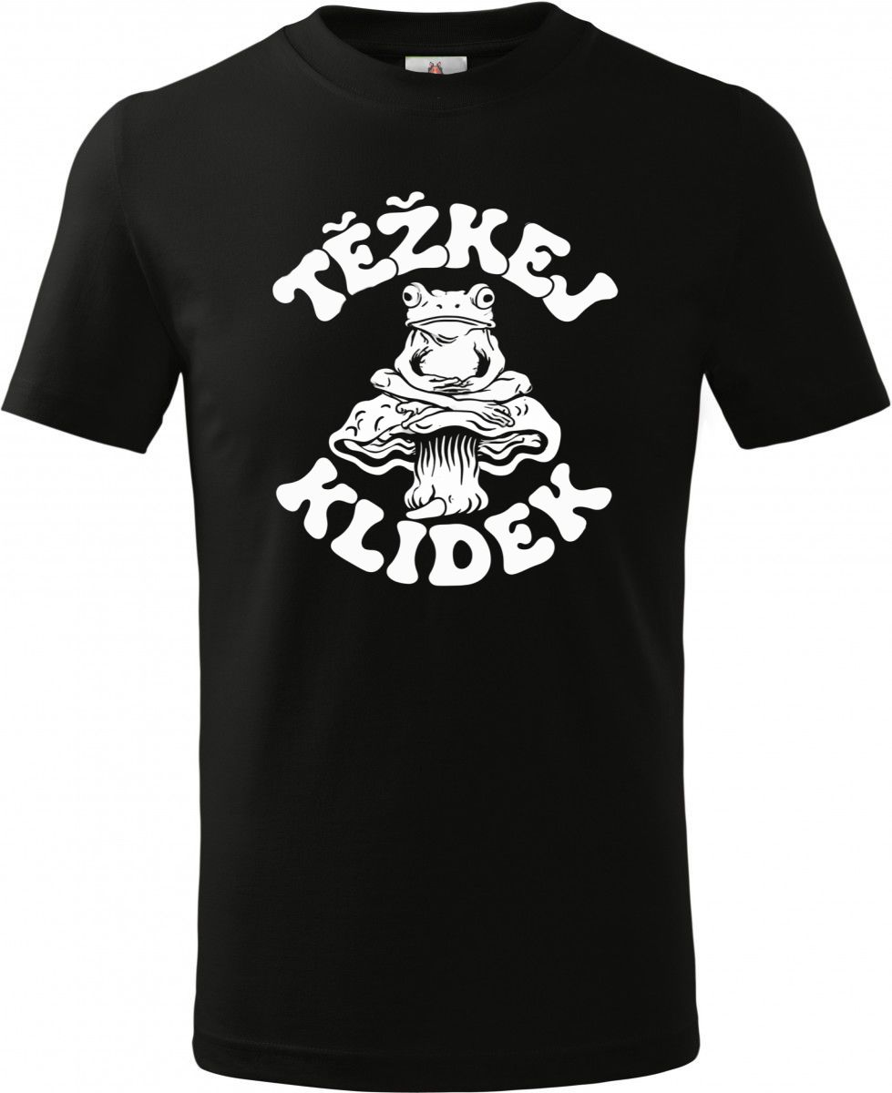 Těžkej klídek, V2, bílý potisk