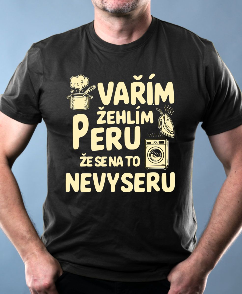 Vařím, žehlím, peru… Vařím, žehlím, peru...