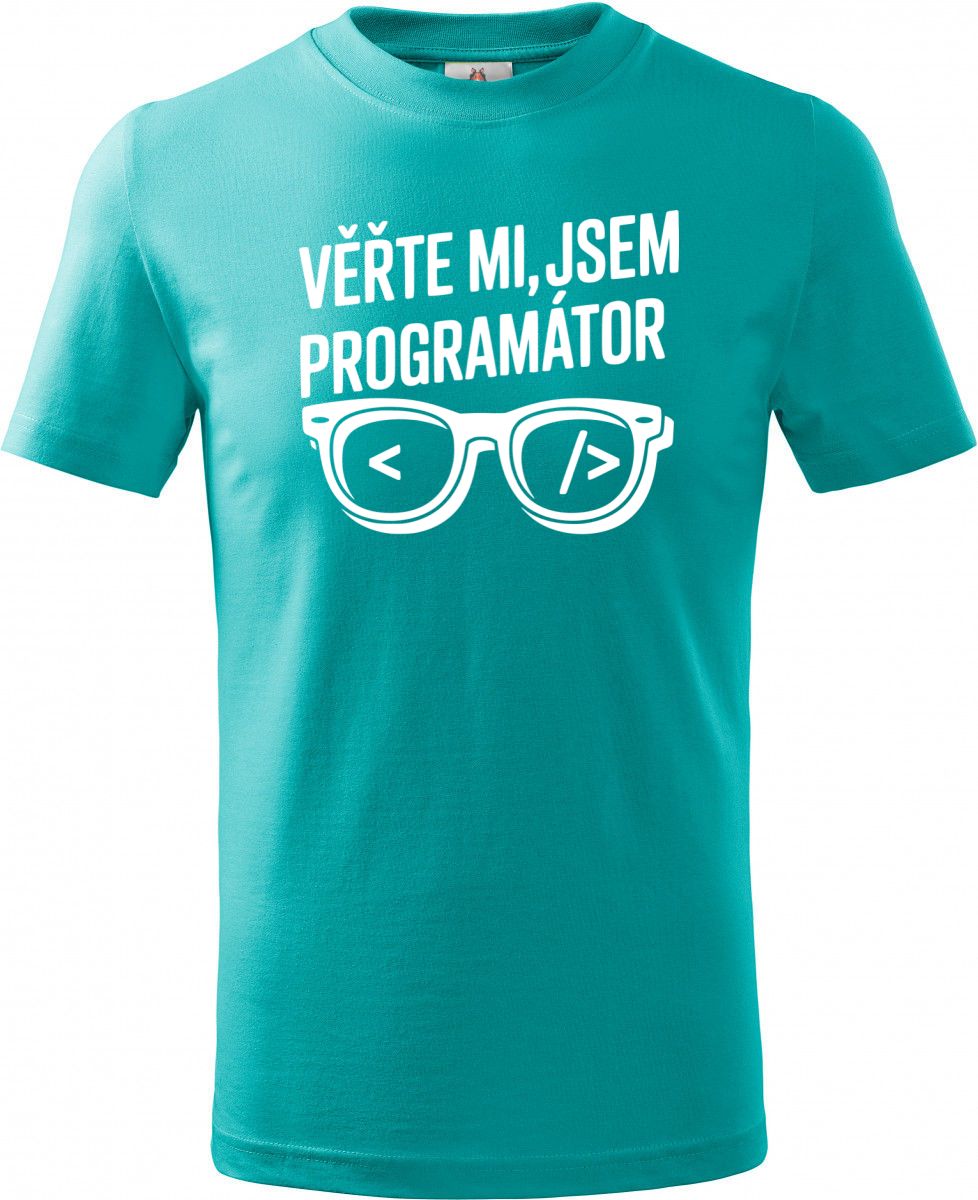 Věřte mi, jsem programátor, bílý tisk