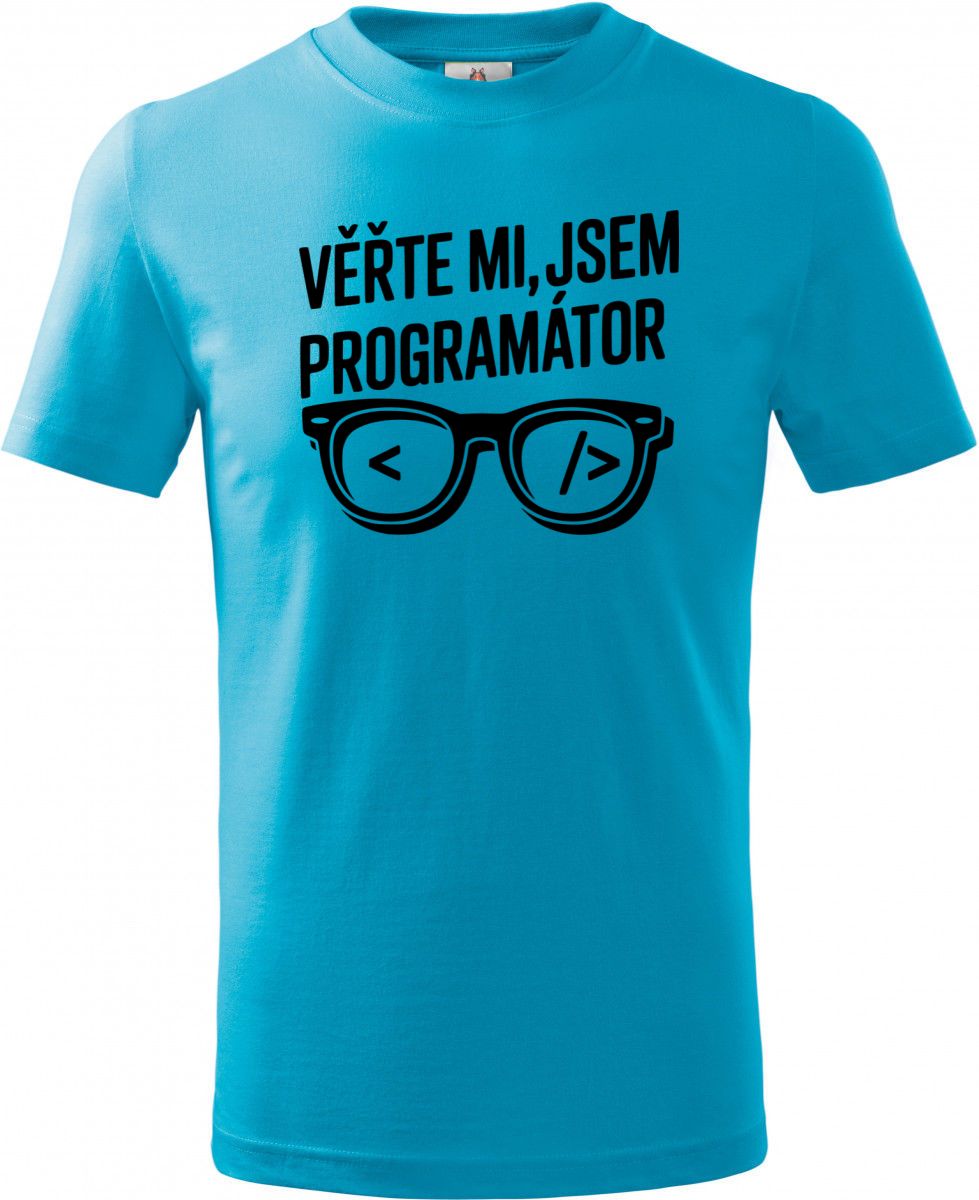 Věřte mi, jsem programátor, černý tisk