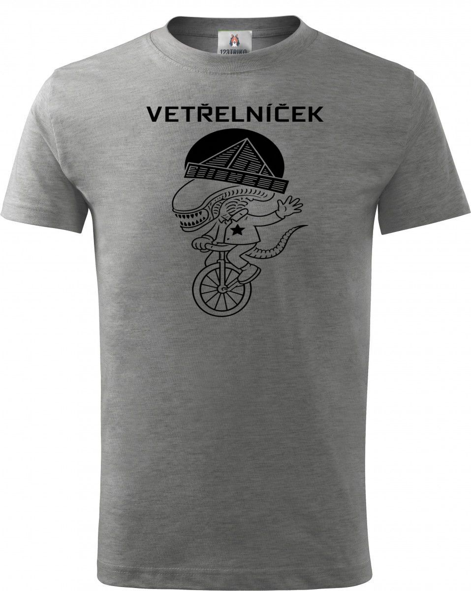 Vetřelníček, černý tisk