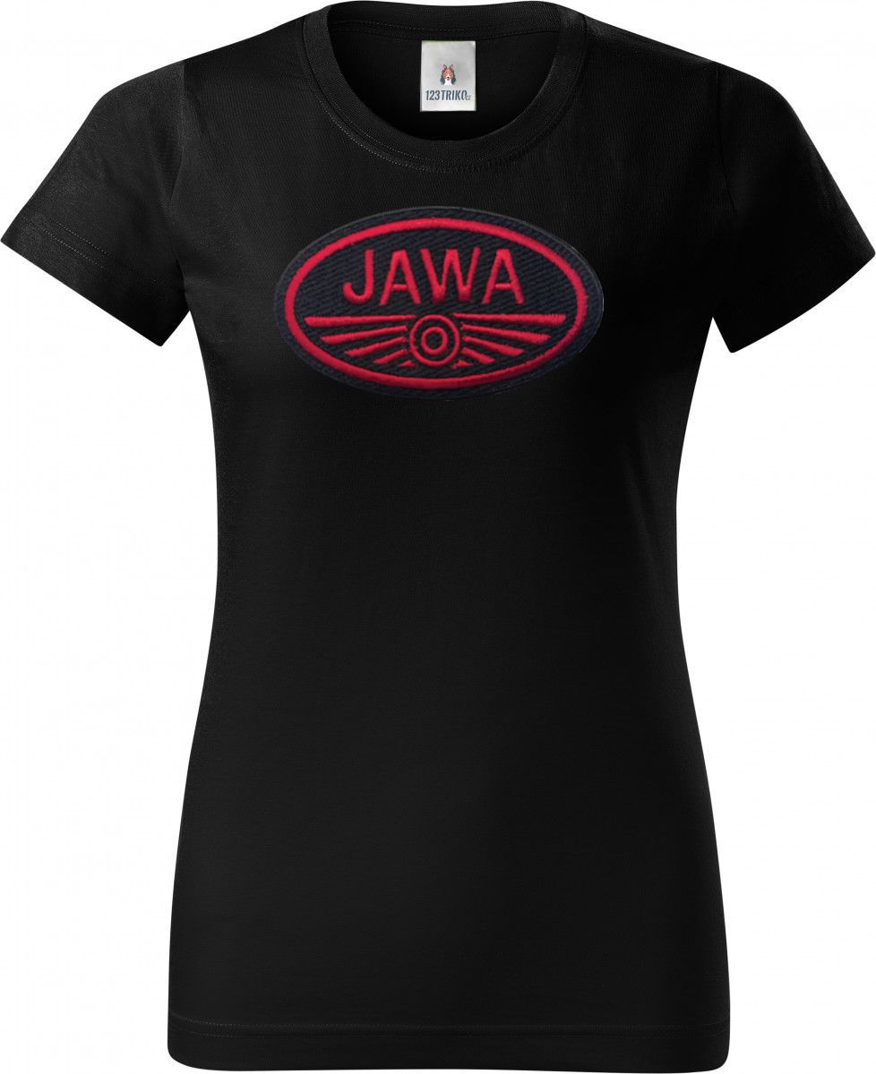Vyšité logo JAWA