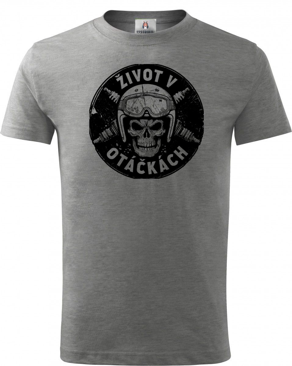 Život v otáčkách, V1, černý tisk