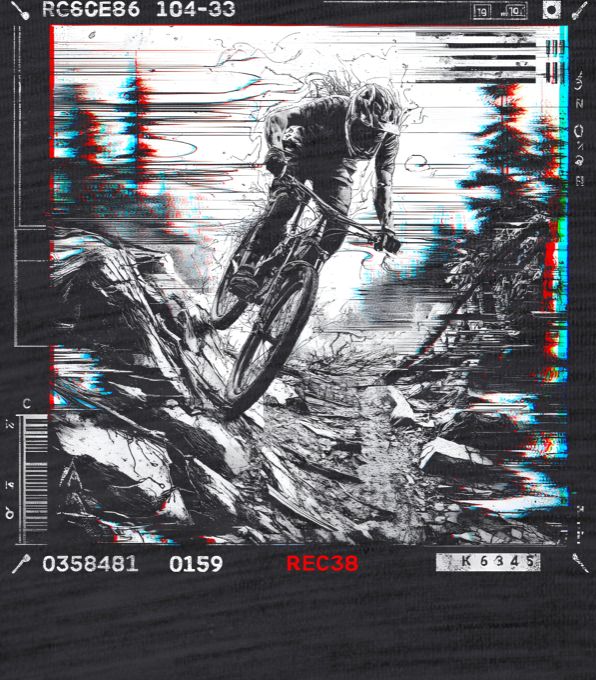 Adrenalinový glitch, cyklista - Obrázek 2
