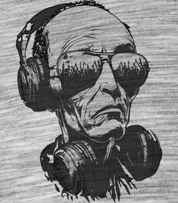 ALiEN DJ, V2, černý tisk - Obrázek 2