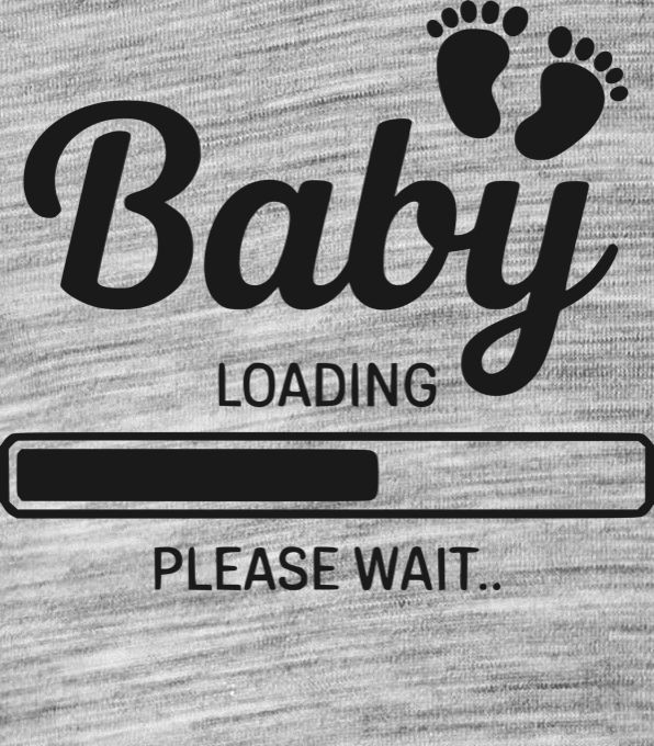 Baby Loading, černý potisk Baby Loading, černý potisk - Obrázek 2