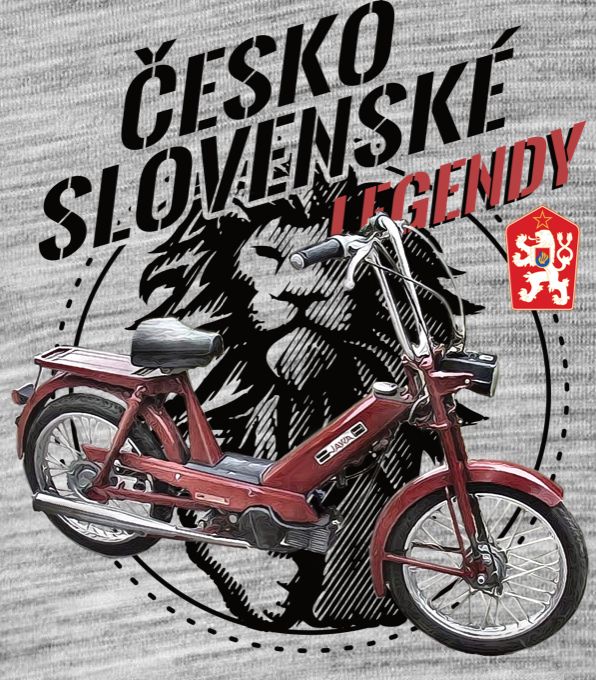 Československé legendy – Babetta 207, červená, V5 Československé legendy - Babetta 207, červená, V5 - Obrázek 2