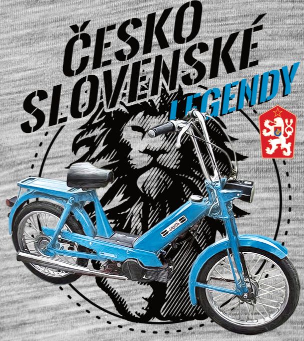 Československé legendy - Babetta 207, modrá, V2 - Obrázek 2