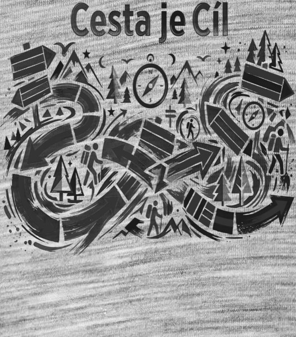 Cesta je cíl, V2, černý tisk - Obrázek 2