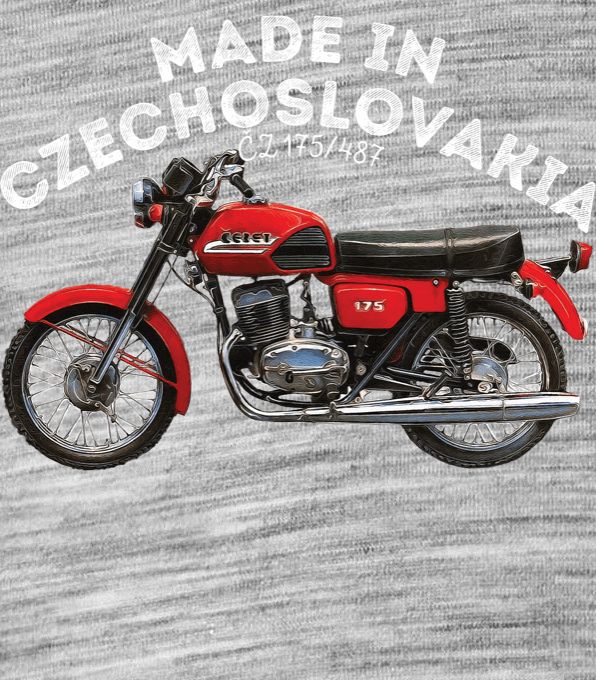 ČZ 175 487, v5, MADE IN CZECHOSLOVAKIA - Obrázek 2