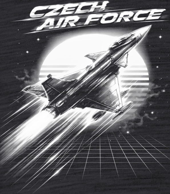 Czech Air Force, bílý tisk - Obrázek 2
