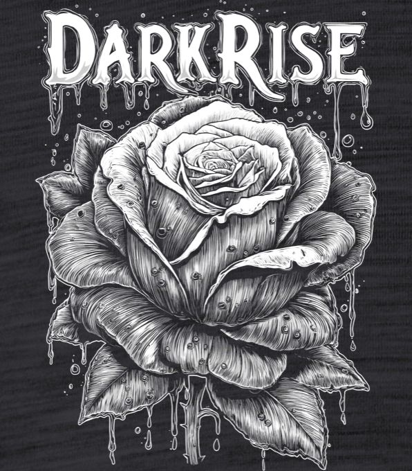 Dark Rise, bílý potisk - Obrázek 2