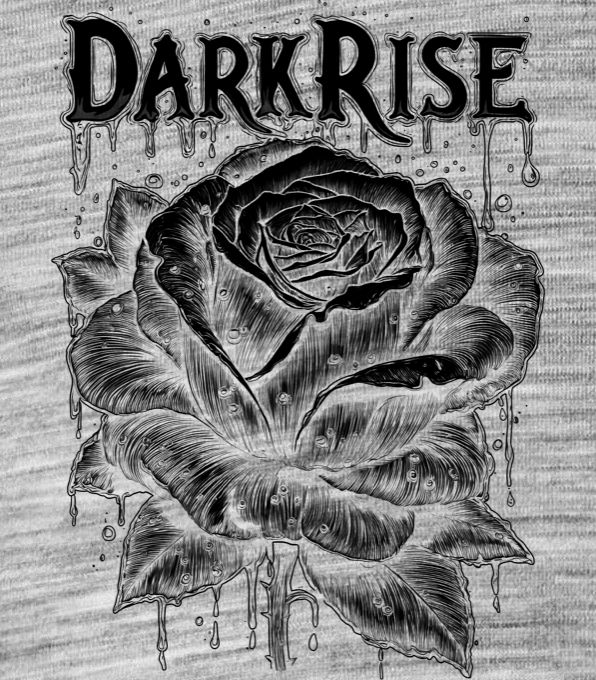Dark Rise, černý potisk - Obrázek 2