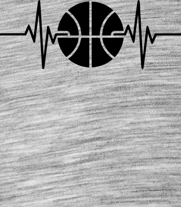 EKG, basketbal, černý potisk - Obrázek 2