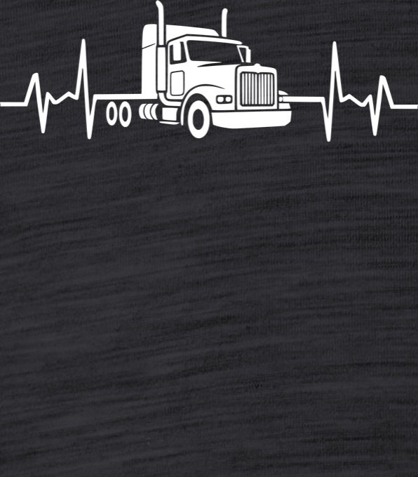 EKG, kamion, bílý tisk - Obrázek 2