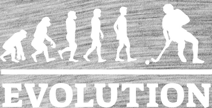 Evolution florbal, bílý tisk - Obrázek 2