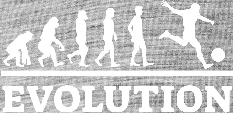 Evolution fotbal, bílý tisk - Obrázek 2
