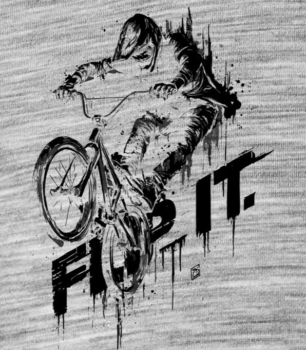 Flip it! Černý potisk - Obrázek 2