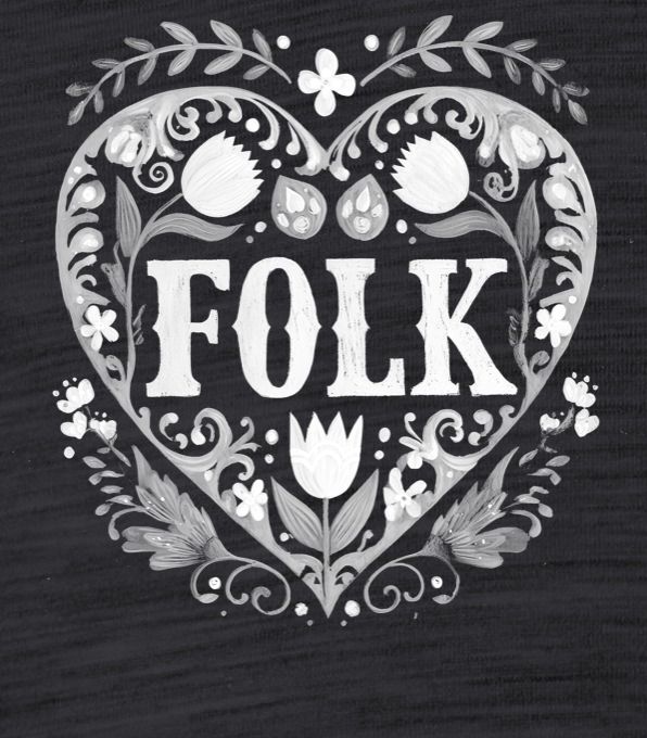 Folklor do srdce, bílý tisk - Obrázek 2