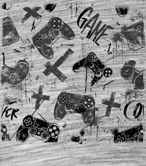 Game Overlord, černý tisk - Obrázek 2