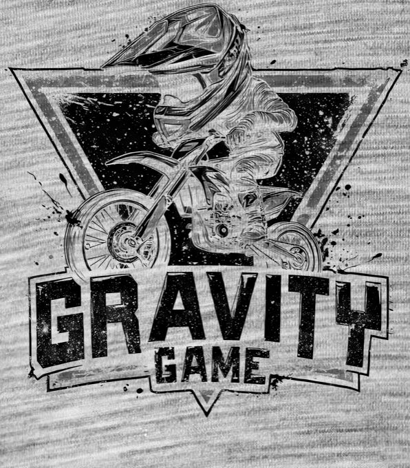 Gravity game, černý tisk - Obrázek 2