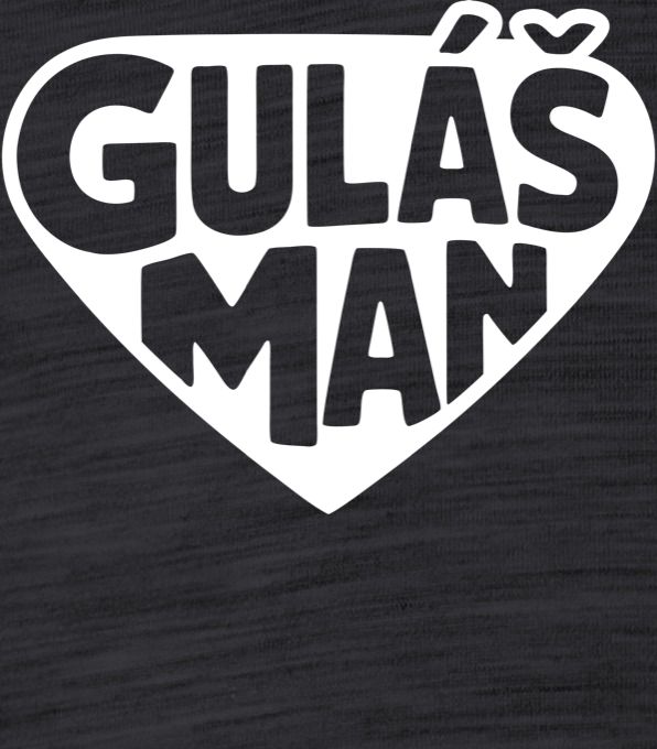Guláš man, V1, bílý tisk - Obrázek 2