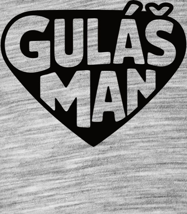 Guláš man, V1, černý tisk - Obrázek 2