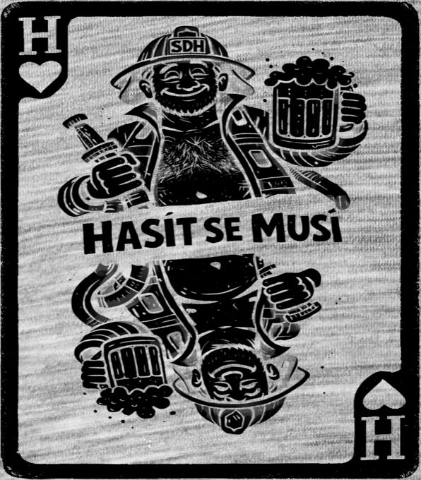 Hasit se musí, černý tisk - Obrázek 2