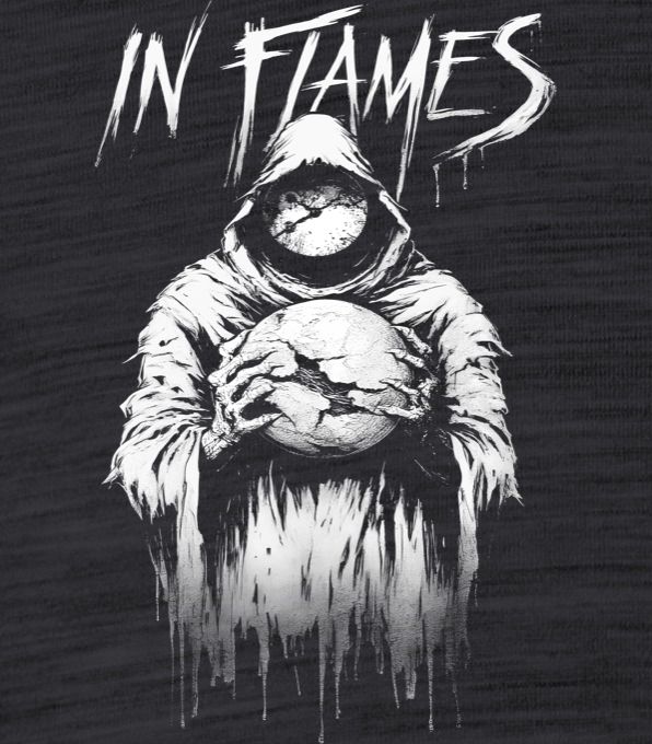 In Flames, bílý tisk - Obrázek 2