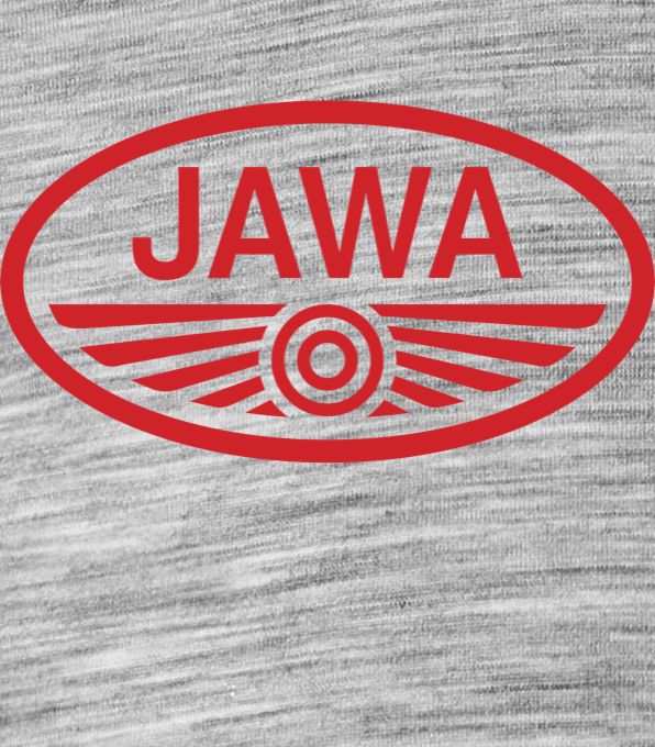 JAWA logo - červené - Obrázek 2