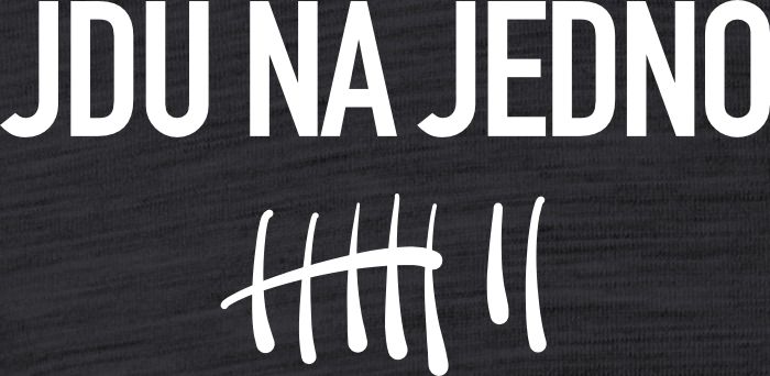Jdu na jedno. Bílá barva - Obrázek 2
