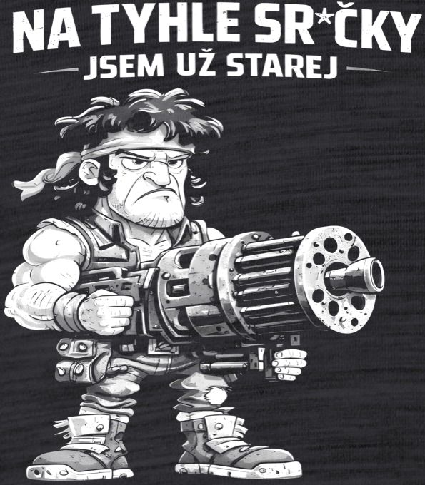 Jsem už starej, bílý tisk - Obrázek 2