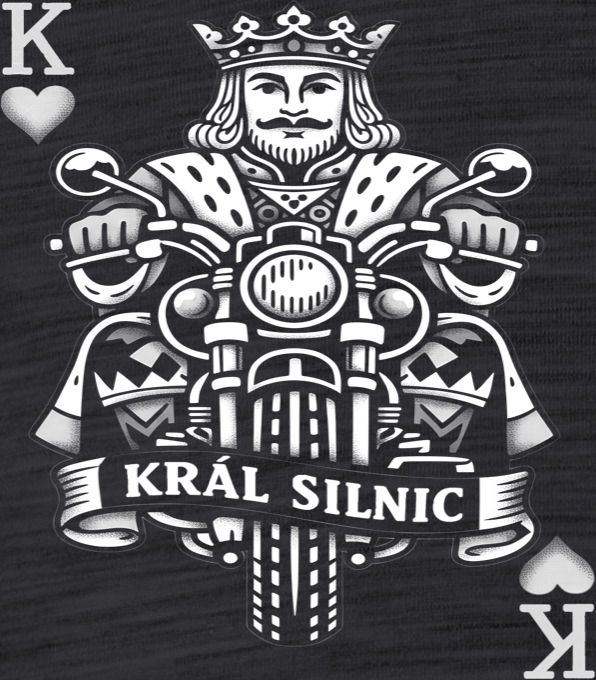 Král silnic, bílý tisk - Obrázek 2