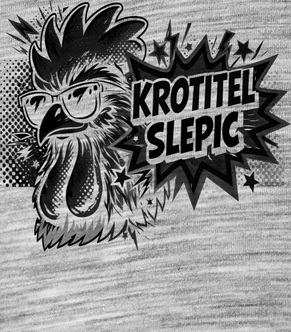 Krotitel slepic, černý potisk Krotitel slepic, černý potisk - Obrázek 2