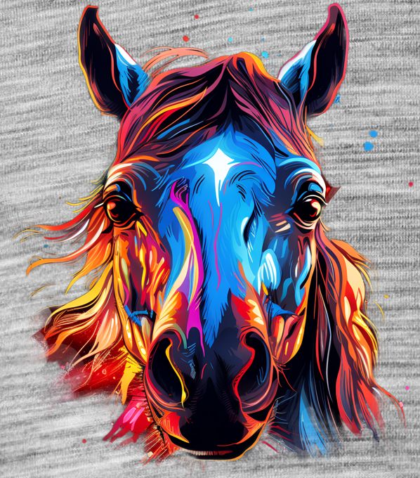 Kůň, neon kolekce, V1 - Obrázek 2