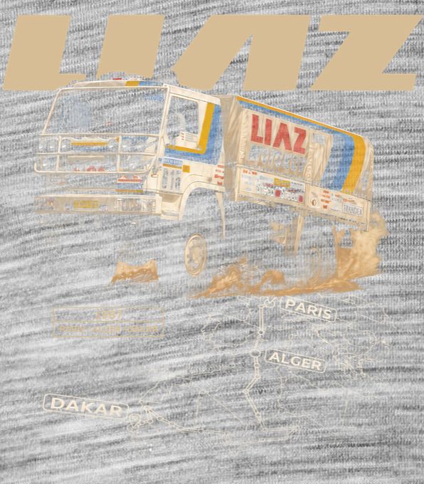Liaz Dakar, 1987, mapa - Obrázek 2