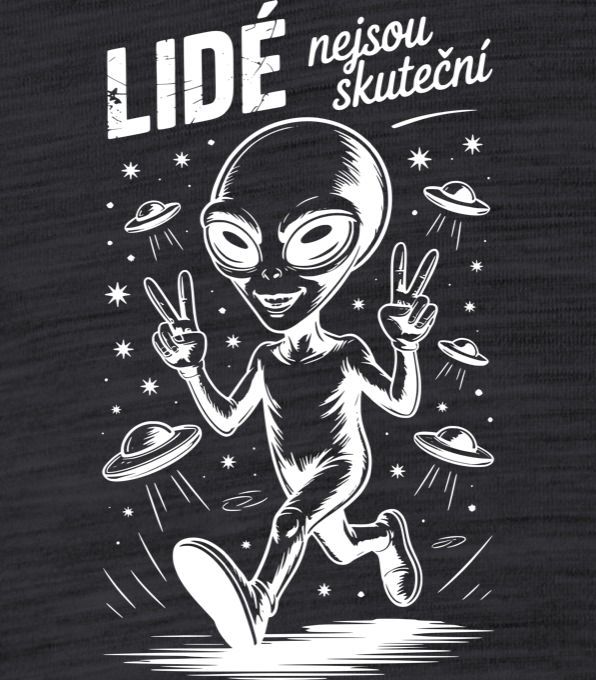 Lidé nejsou skuteční, bílý tisk - Obrázek 2