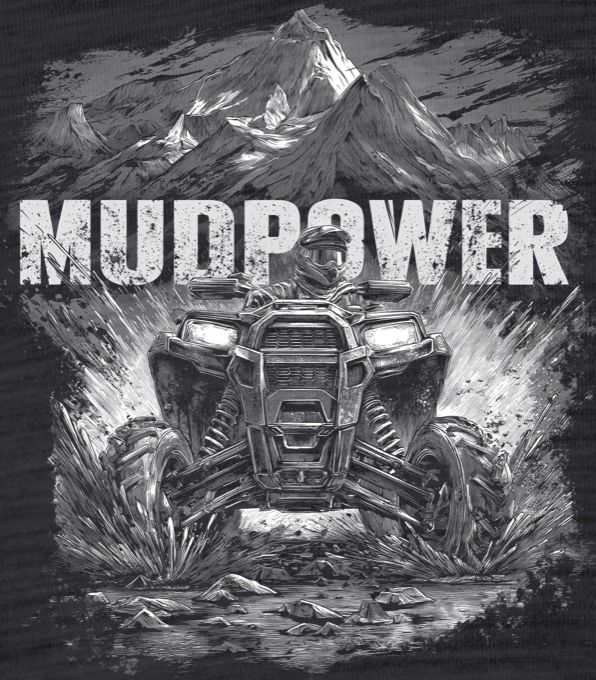 MUDPOWER, čtyřkolka, ATV, QUAD, bílý, V2 - Obrázek 2