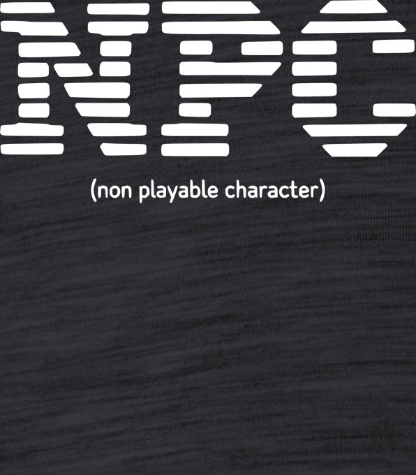 NPC, non playable character, bílý tisk - Obrázek 2