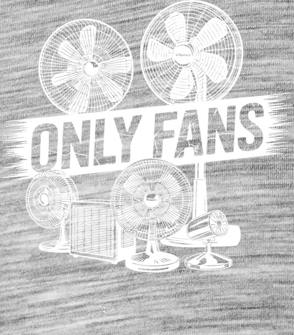 Only Fans,bílý potisk - Obrázek 2