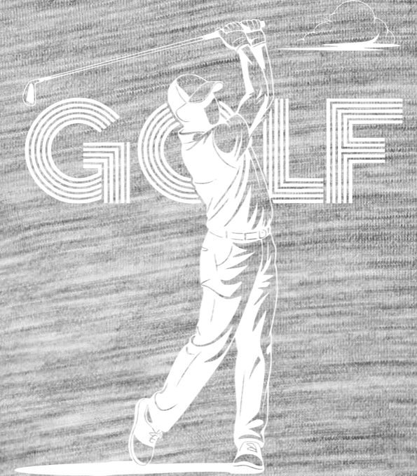 Shadow golf, bílý potisk - Obrázek 2