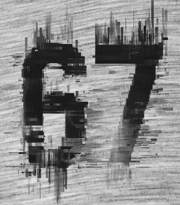 Six Seven, Glitch, černý tisk - Obrázek 2