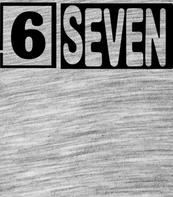 Six Seven, logo, černý tisk - Obrázek 2