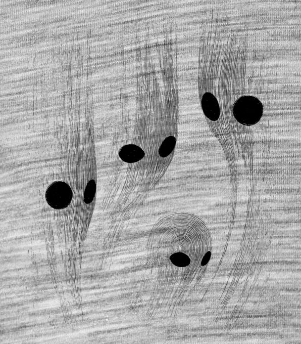 Slender Trees, V2, černý tisk - Obrázek 2