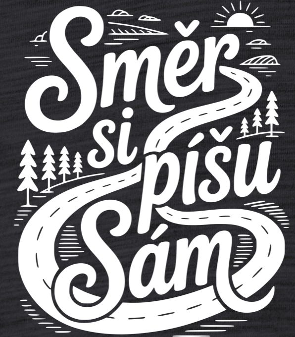 Směr si píšu sám, bílý tisk - Obrázek 2