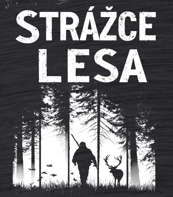 Strážce lesa, bílý potisk - Obrázek 2